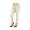 Poetic Justice Womens Curvy Fit Metallic Coated Animal Print Mid-Rise Skinny Jeans