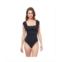 Profile by Gottex Tutti Frutti square neck one piece swimsuit with frill