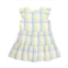 RuffleButts Toddler Girls Flutter Sleeve Tiered Dress