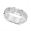 Triton Mens Stainless Steel Ring Smooth Comfort Fit Wedding Band