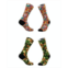 Tribe Socks Mens and Womens Hipster Cat-Moflage Socks Set of 2