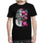 Buzz Shirts Mens Tut Slice Rose Graphic T-shirt