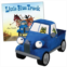 Yottoy The Little Blue Truck Board Book and 8.5 Plush Truck Set