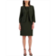 Le Suit Womens Collarless Jacket & Sheath Dress Suit Regular & Petite