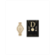 Kendall + Kylie Womens Analog Shiny Gold-Tone Metal Alloy Bracelet Watch 38mm Gift Set