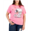 Grayson Threads, The Label Trendy Plus Size Snoopy Valentines Day T-Shirt