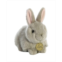 Aurora Small Angora Bunny Miyoni Realistic Plush Toy Grey 7.5