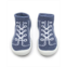Komuello Infant Girl Boy Breathable Washable Non-Slip Sock Shoes Sneakers - Denim Blue
