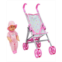 Dream Collection Stroller Set with Baby Doll Gi-go Dolls Kids 2 Piece Playset