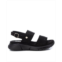 Womens Flat Suede Sandals By XTI