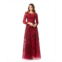 Lara Womens Gorgeous Overskirt Dress with Long Sleeves