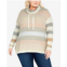 AVENUE Plus Size Felix Cowl Neck Sweater