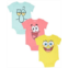 SpongeBob SquarePants Patrick Squidward Boys 3 Pack Bodysuits Infant