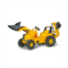 Rolly Toys Cat Kid Backhoe Pedal Tractor with Front Loader