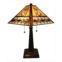 Amora Lighting Tiffany Style Mission Table Lamp
