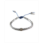 MR ETTIKA Mixed Metal Adjustable Bracelet with Cord