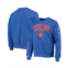 Pro Standard Mens Royal Chicago Cubs Stacked Logo Pullover Sweatshirt