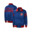Starter Mens Royal Chicago Cubs The Captain II Full-Zip Varsity Jacket