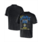 NFL Properties Mens NFL X Staple Black Los Angeles Rams Gridiron Short Sleeve T-shirt