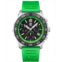 Luminox Mens Swiss Chronograph Pacific Diver Green Rubber Strap Watch 44mm