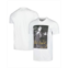 American Classics Mens White Elvis Presley Gold Signature T-shirt