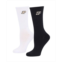 ZooZatz Womens Black White Purdue Boilermakers 2-Pack Quarter-Length Socks