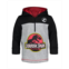 Jurassic Park Dinosaur Movie Logo Boys Fleece Hoodie Pullover Sweatshirt w Zipper Toddler| Child