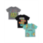 TEENAGE MUTANT NINJA TURTLES Nickelodeon 3 Pack Short Sleeve Graphic T-Shirt Toddler Child Boys