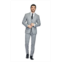 Gino Vitale Slim Fit 3PC Elegant Check Mens Suit