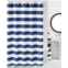 Hookless Cabana Stripe Shower Curtain with Liner 71 x 74
