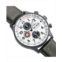 AVI-8 Mens Hawker Hurricane Chronograph Gray Genuine Leather Strap Watch 42mm