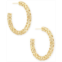 Kendra Scott Medium Openwork Tubular Hoop Earrings 1.41