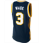 Retro Brand Mens Marquette Golden Eagles Dwyane Wade Throwback Jersey