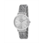 Bob Mackie Womens Silver-Tone Alloy Bracelet Glitz Watch 36mm