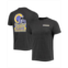 Starter Mens Black Los Angeles Rams Vamos Tri-Blend T-shirt