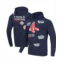 Pro Standard Mens Navy Boston Red Sox Championship Pullover Hoodie