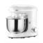 HOMCOM Stand Mixer with 6+1P Speed 600W Tilt Head Kitchen Electric Mixer with 7.5 Qt Stainless Steel Mixing Bowl Beater Dough Hook and Splash Guard for Baking Bread Cakes Cookie Silver