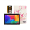 LINSAY New 10.1 Tablet Octa Core 128GB Bundle with Sweet Unicorn Protective Case and Micro Sd Card 128GB Newest Android 13