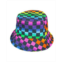 Peter Grimm Checkers Rainbow Bucket Hat