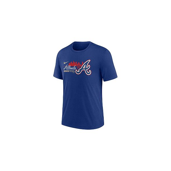 Lids Atlanta Braves Nike 2023 City Connect Tri-Blend T-Shirt - Royal