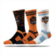 Mens Strideline Houston Dynamo FC Premium 3-Pack Knit Crew Socks Set