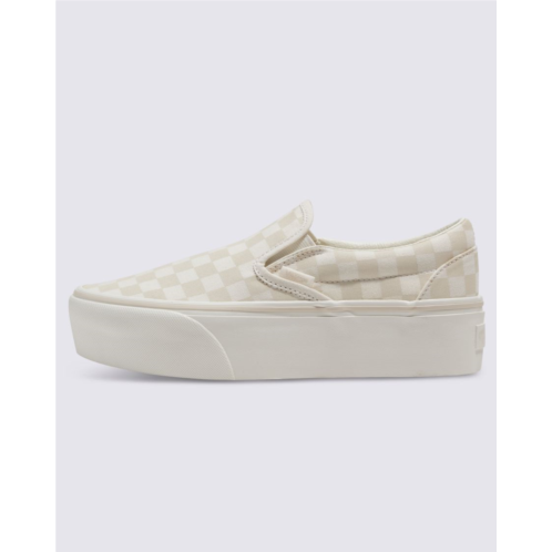 Vans Classic Slip-On Checkerboard Stackform Shoe