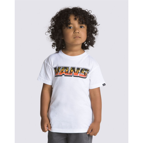 Vans Little Kids Up In Flames T-Shirt