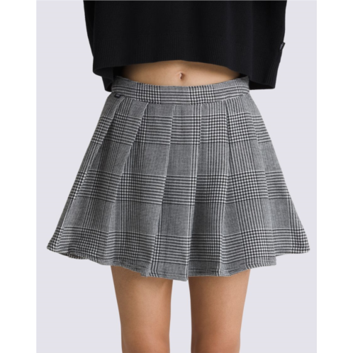 Vans Nina Plaid Pleated Skirt