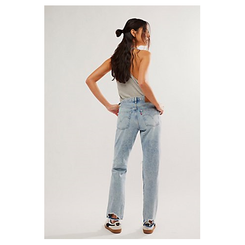 FreePeople Levis 501 Straight Jeans