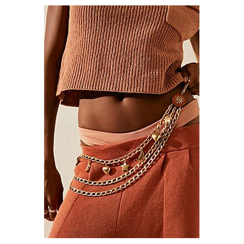 FreePeople Shoot For The Stars Chain Belt