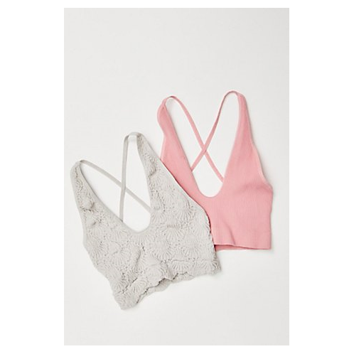 FreePeople Whats The Scoop Mix Bralette Bundle