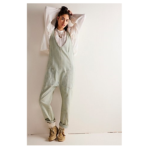FreePeople We The Free High Roller Railroad Jumpsuit