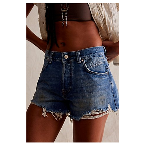 FreePeople We The Free Now Or Never Denim Shorts