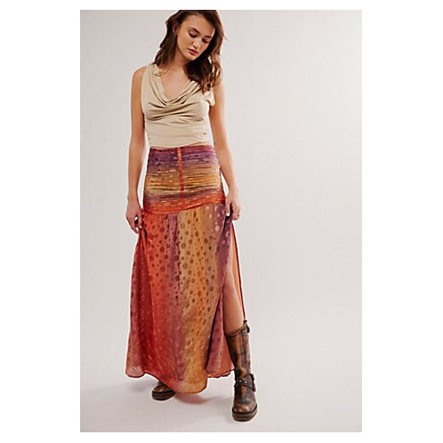 FreePeople Jens Pirate Booty Electric Saturn Maxi Skirt